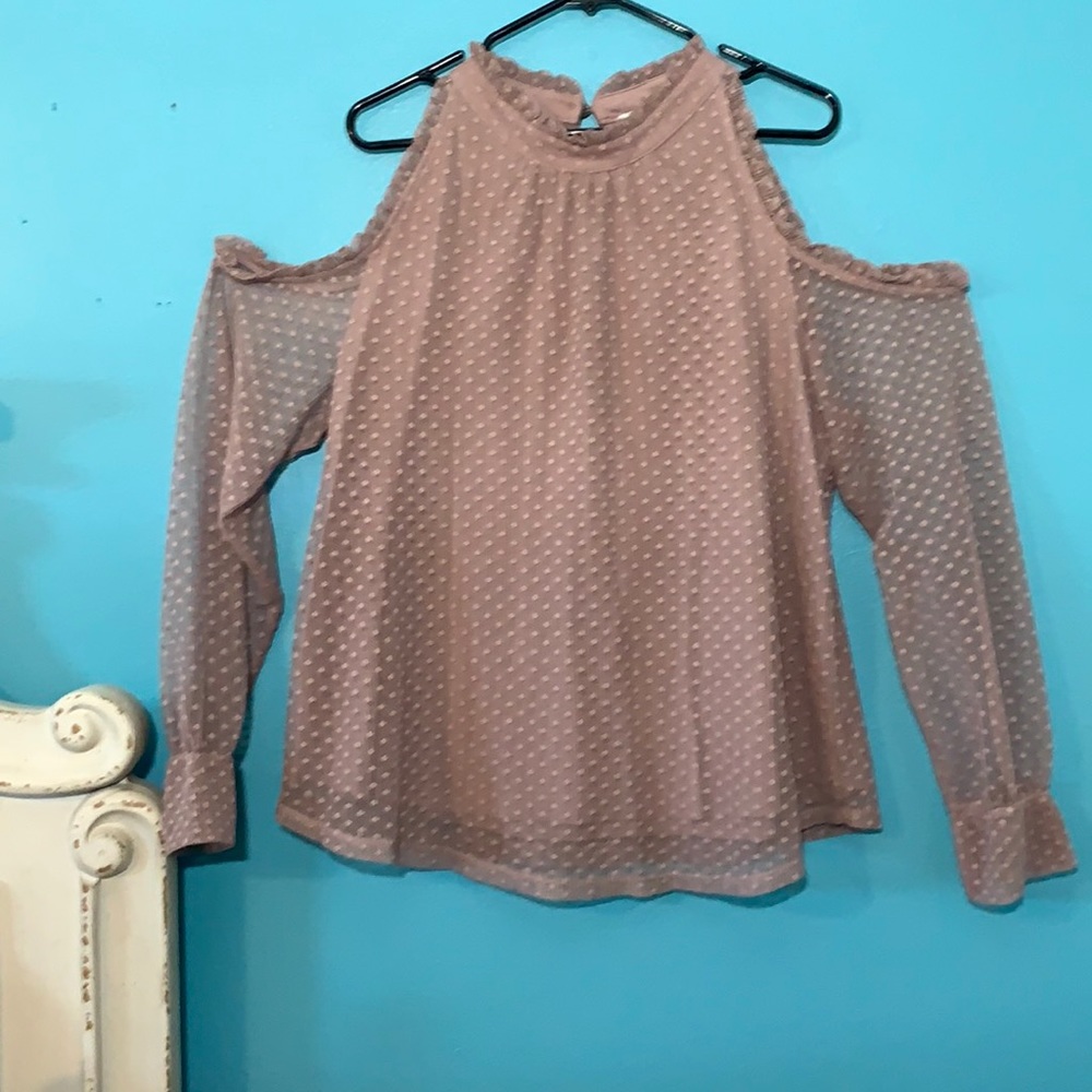 Maurices size 1 cold shoulder top